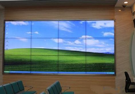 弥勒液晶拼接屏的另类用法。